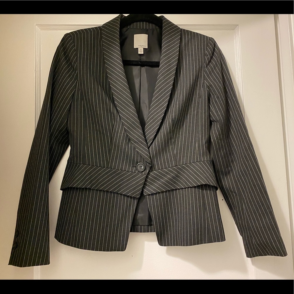 Halogen Striped Blazer